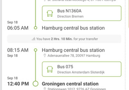 Билет на автобус Flixbus на 17 сентября 2022 Пшемысль-Гронинген